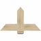 Ekena Millwork Eugene Rough Sawn Timber Gable Bracket, Douglas Fir, 36"W x 21"H x 2"D x 6"F, 14/12 Pitch GBW036X21X0206EUG00RDF - alternate 1